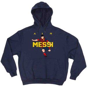 Lionel Messi FC Barcelona ADULT SMALL HOODIE